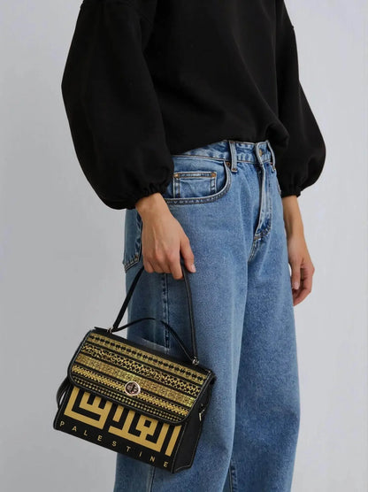 New Version PU Leather Satchel Bag - IVORYNN