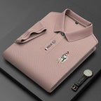 Business Short Sleeved Polo Men Shirt