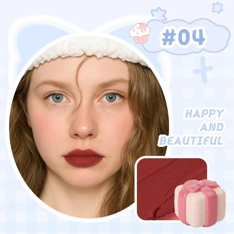 Non-Fading Gift Look Matte Lip Gloss