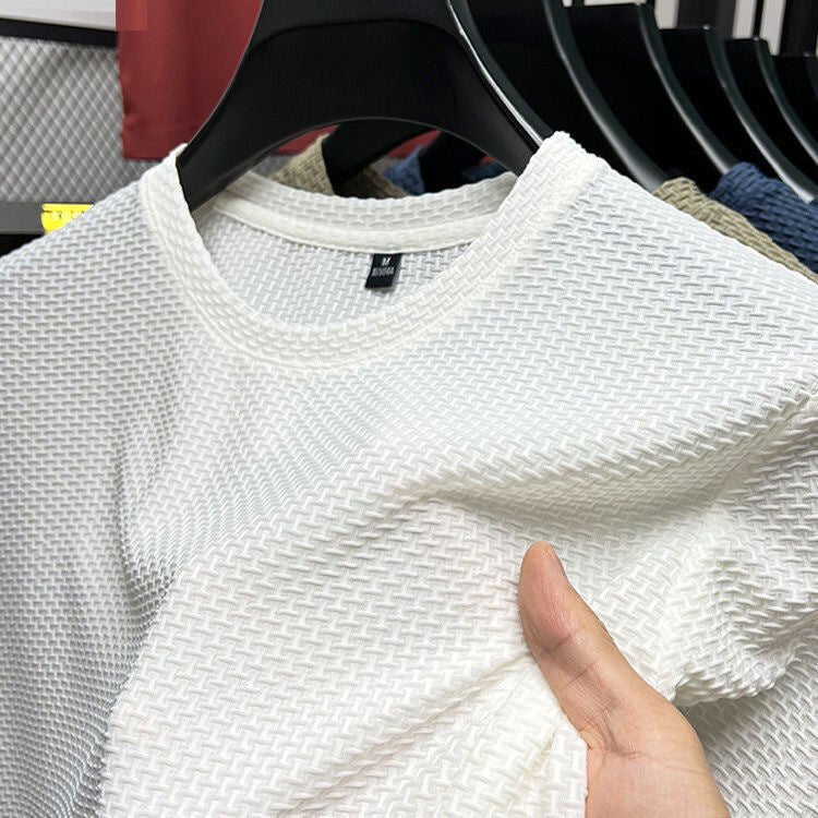 Silk Fitness White T-shirt