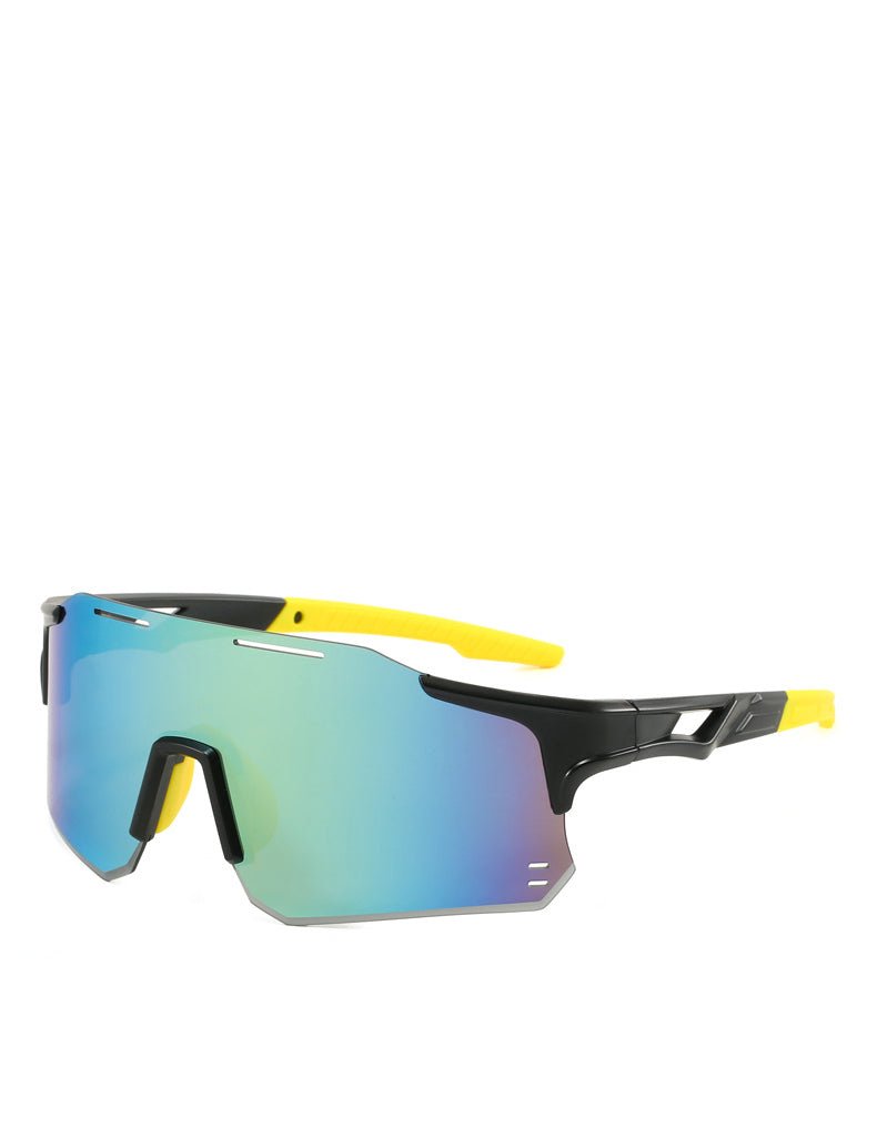 Windproof Gold Cycling Glasses