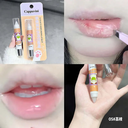 Velvety Lip Balm in natural winter shades