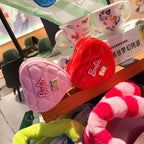 Luxury Crossbody Heart Mini Red Bag