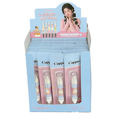 Velvety Lip Balm in natural winter shades