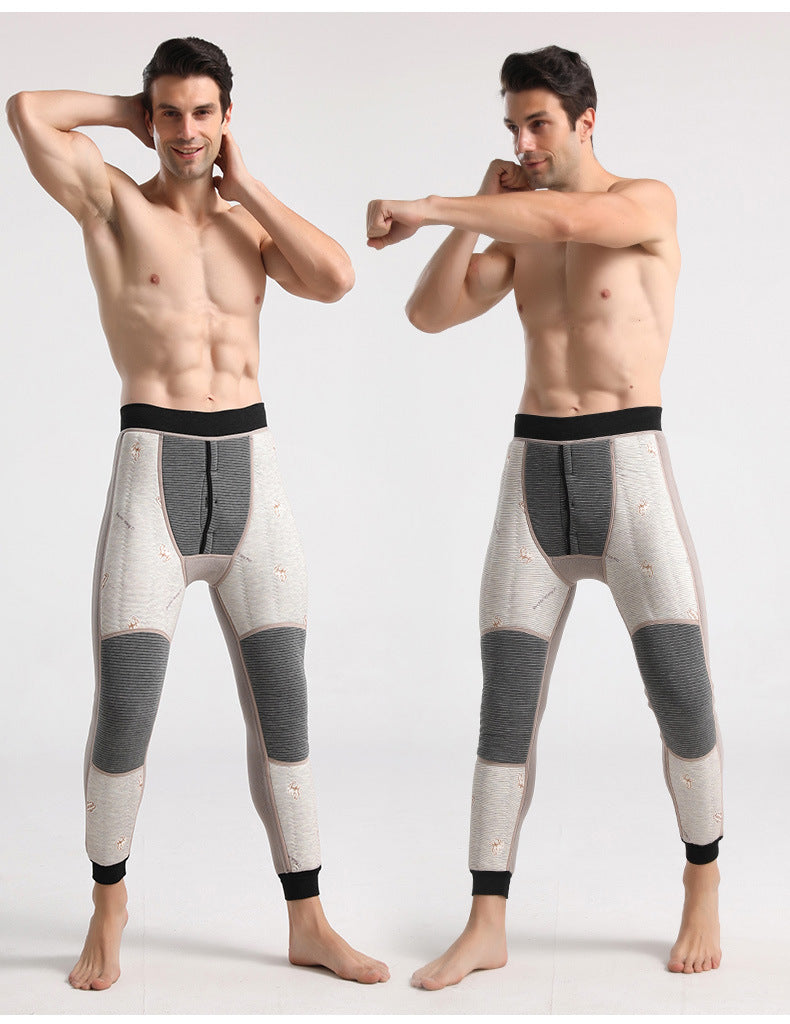 Velvet Padded Slim Lamb Fleece Leggings