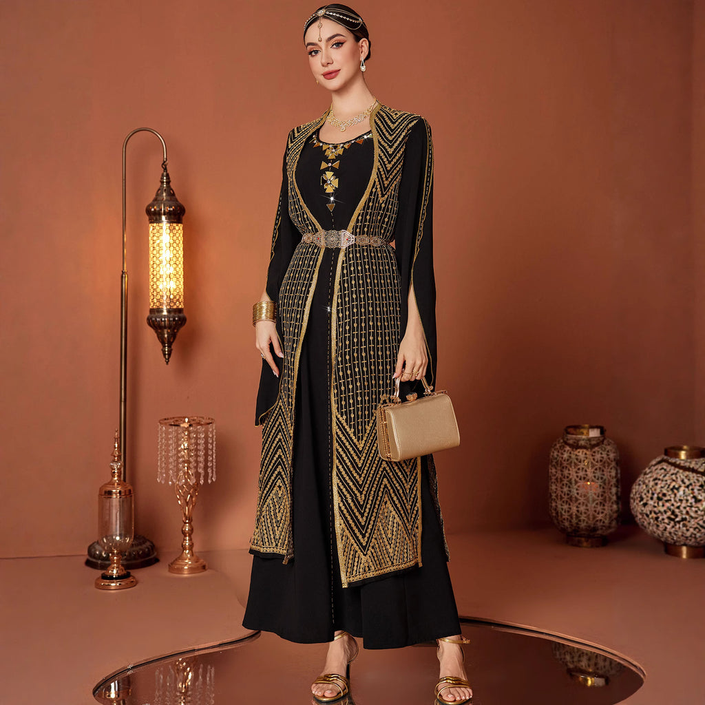 Luxury Arabian Two-Piece Banquet Dress