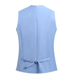 Elegant Light Blue Wedding Vest