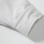 Windproof Gray Striped Shirt