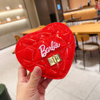 Luxury Crossbody Heart Mini Red Bag