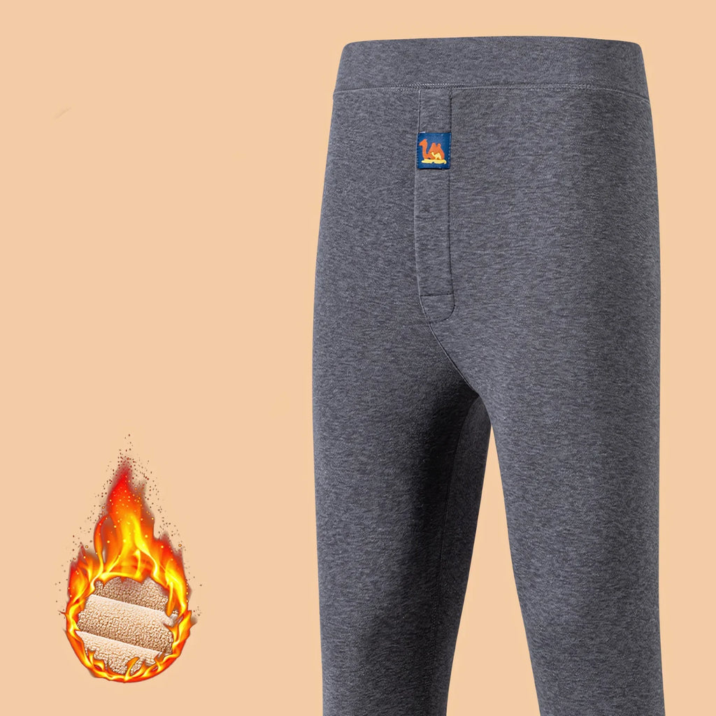 Extra Large Cashmere Velvet Warm High-Waisted Leggings