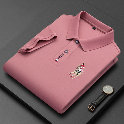 Business Short Sleeved Polo Men Shirt