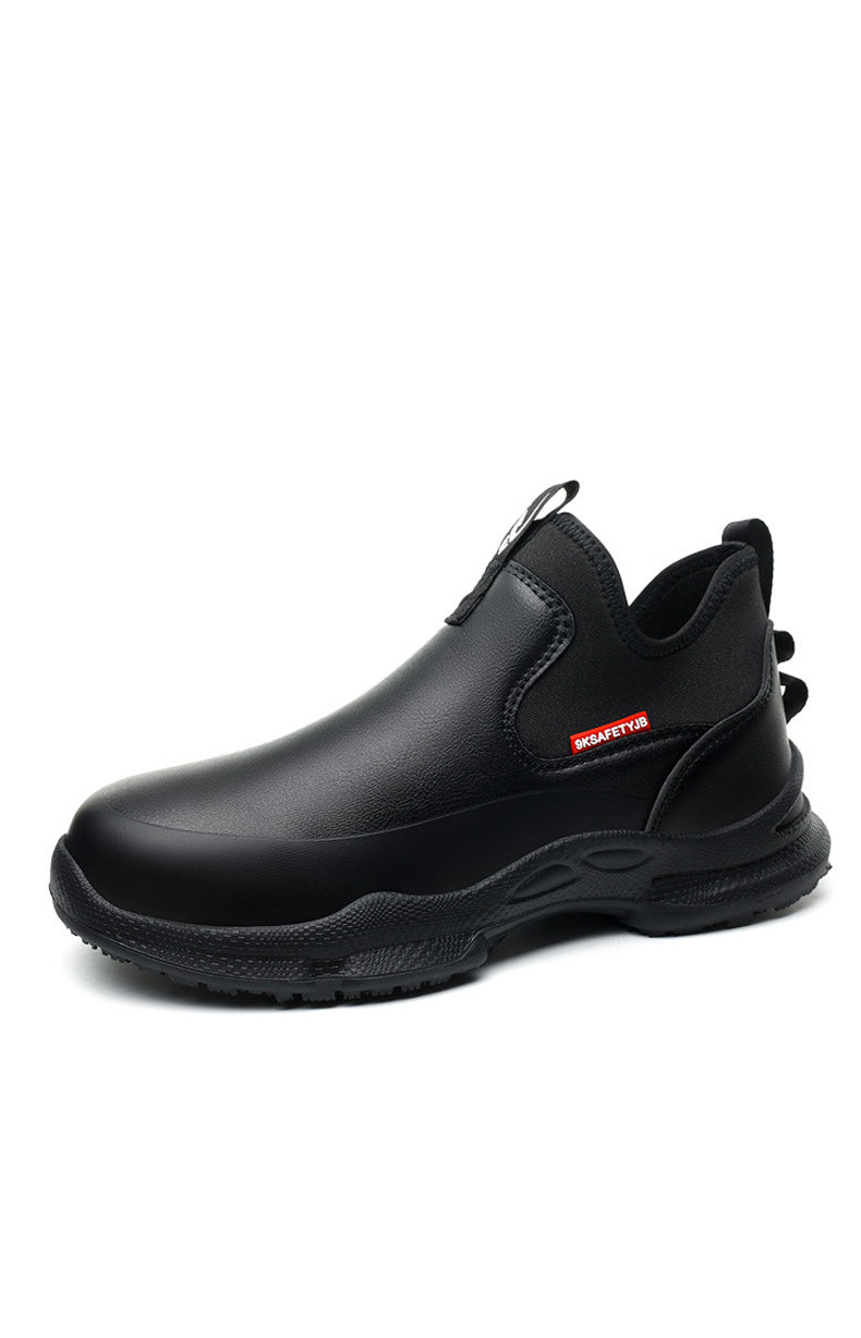 Non-Slip Comfortable Kevlar Free Black Shoes
