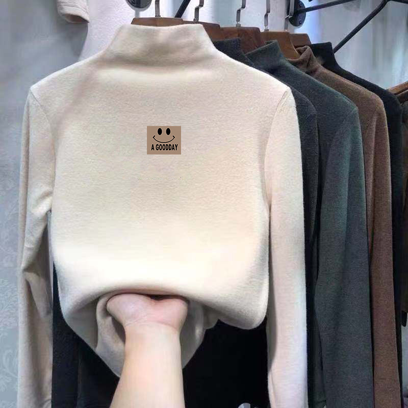 Double Sided German Fleece Good Cream Thickened Sweater