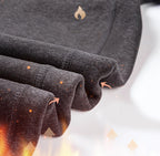 Extra Large Cashmere Velvet Warm High-Waisted Leggings