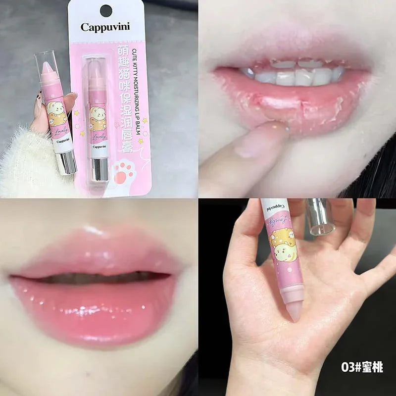 Velvety Lip Balm in natural winter shades