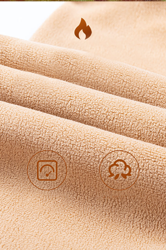 Extra Large Cashmere Velvet Warm High-Waisted Leggings