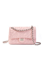 Genuine Leather Pink Crossbody Bag