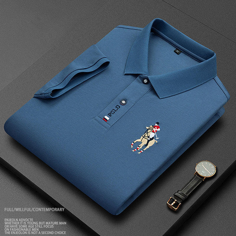 Business Short Sleeved Polo Men Shirt