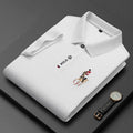 Business Short Sleeved Polo Men Shirt