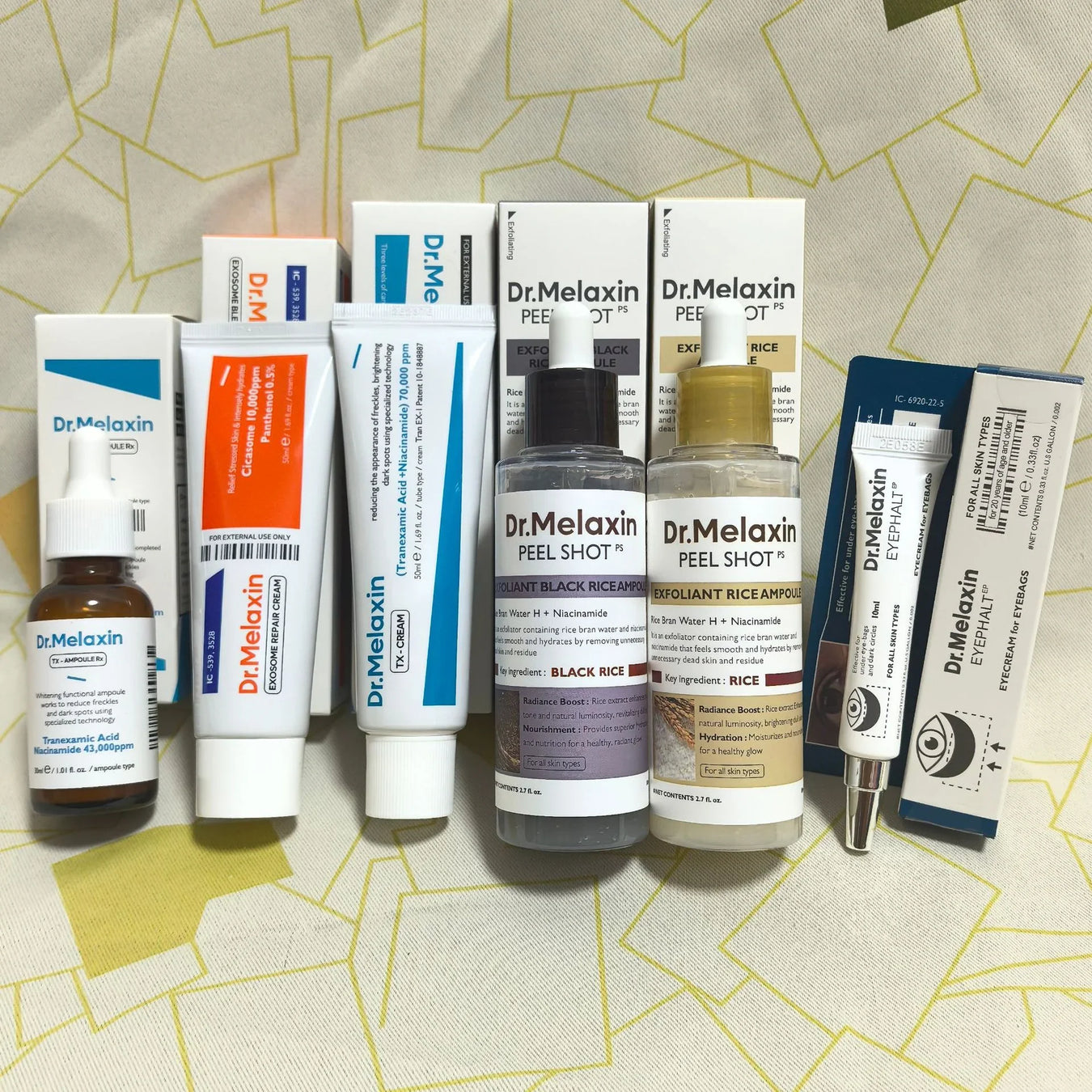 10 Pieces Dr.Melaxin Skin restoration and correction