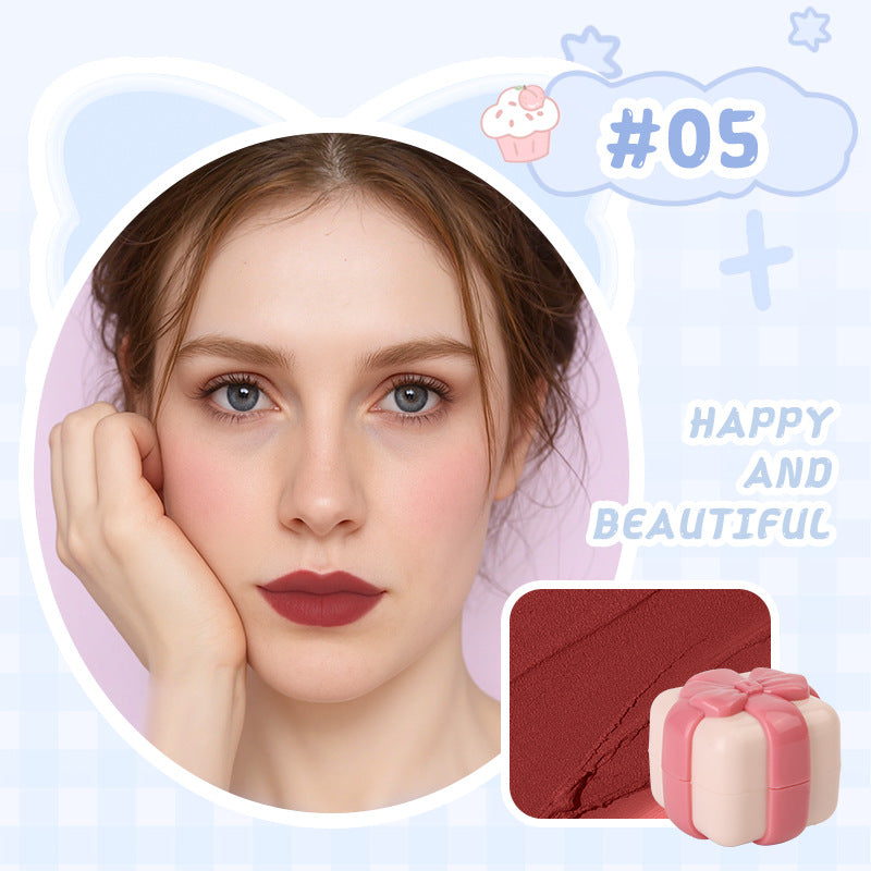 Non-Fading Gift Look Matte Lip Gloss