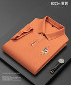 Business Short Sleeved Polo Men Shirt