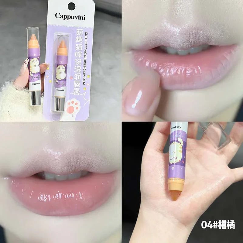 Velvety Lip Balm in natural winter shades