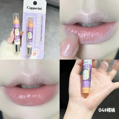 Velvety Lip Balm in natural winter shades