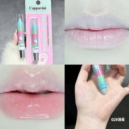 Velvety Lip Balm in natural winter shades