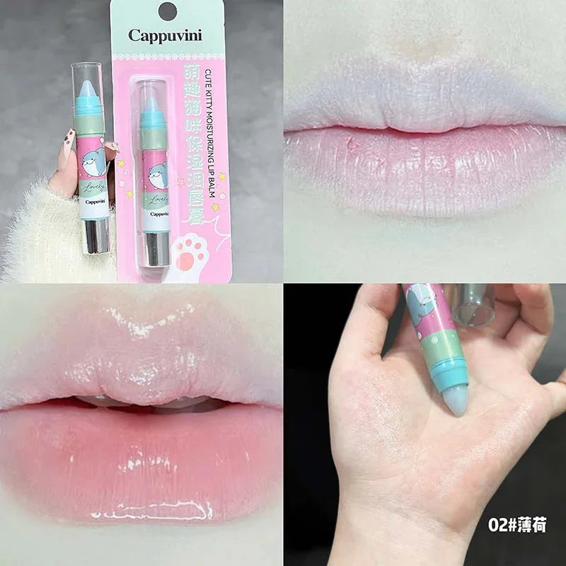 Velvety Lip Balm in natural winter shades