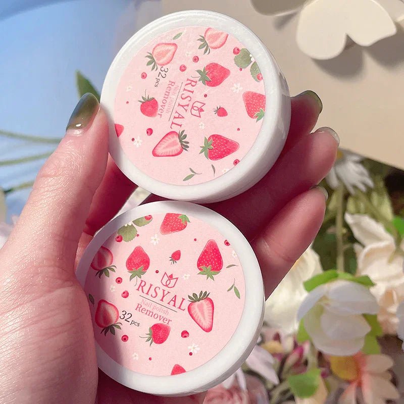 32 Pieces Nail Polish Remover Wipes