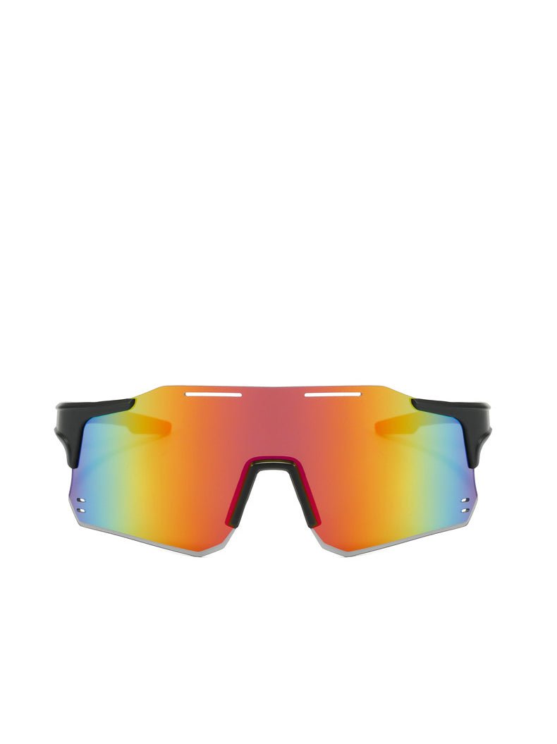 Windproof Orange Cycling Glasses