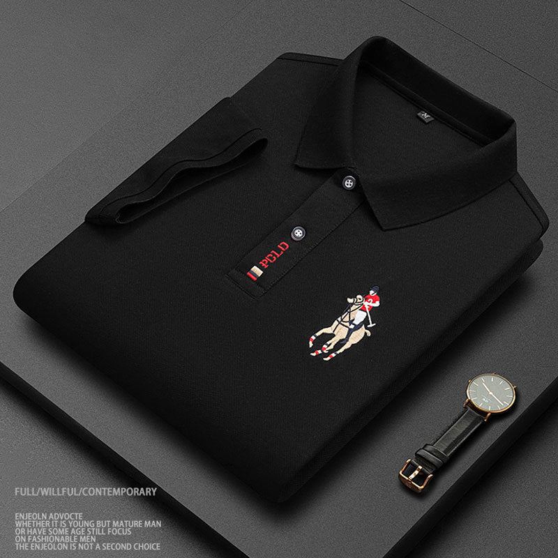 Business Short Sleeved Polo Men Shirt