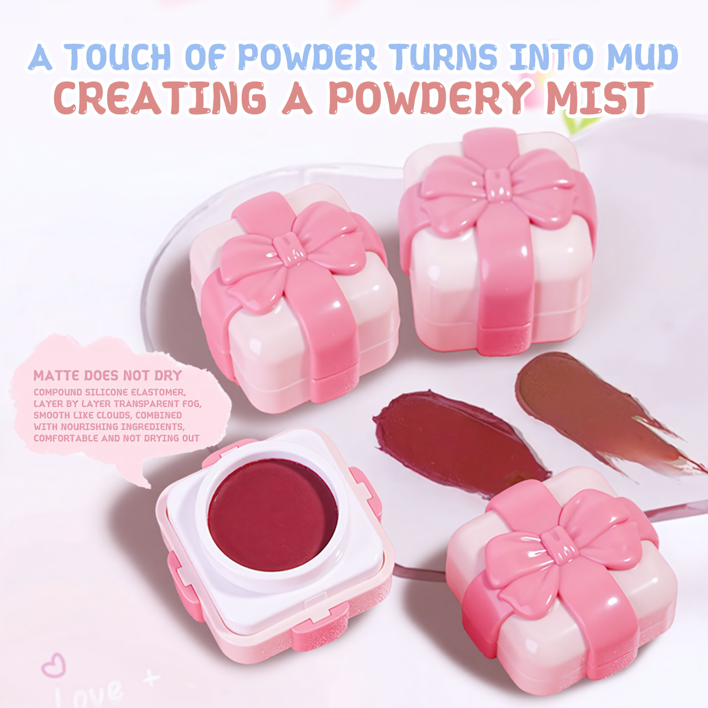 Non-Fading Gift Look Matte Lip Gloss