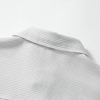 Windproof Gray Striped Shirt