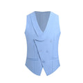 Elegant Light Blue Wedding Vest