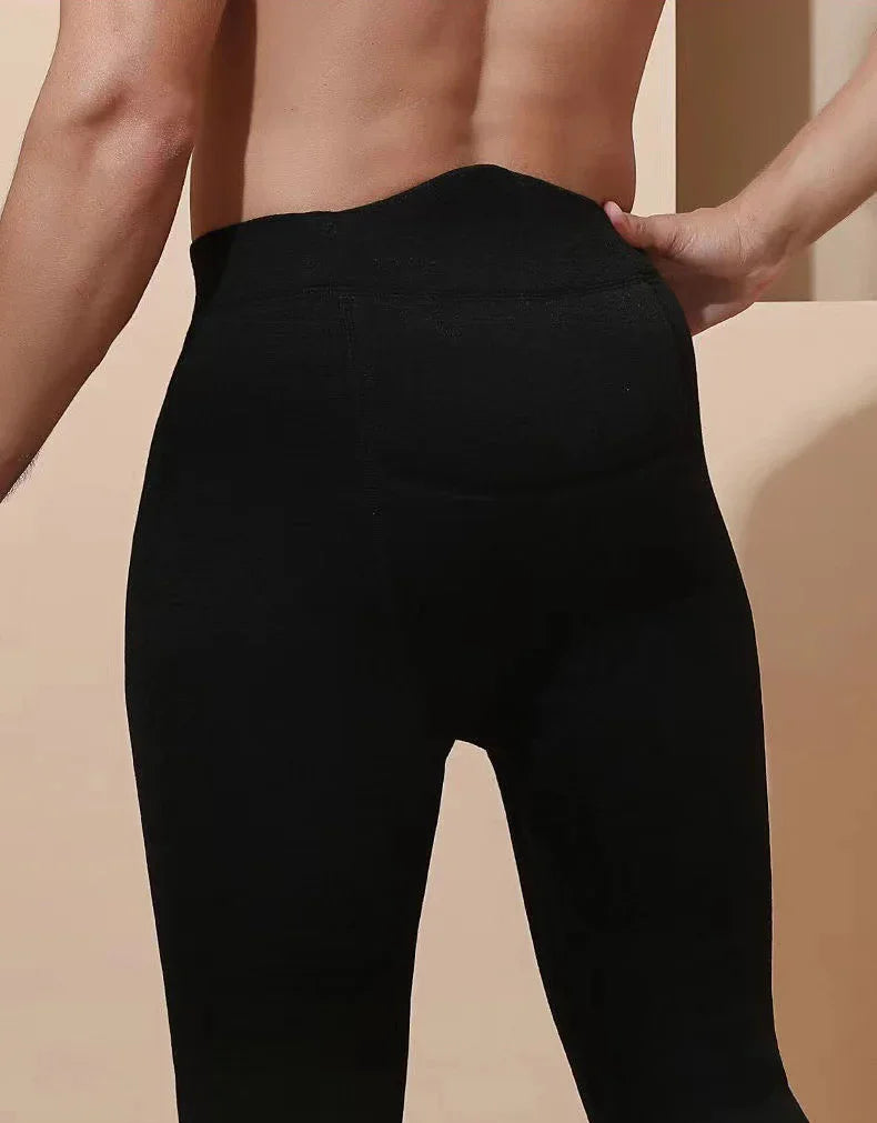 Velvet Padded Slim Ordinary Leggings