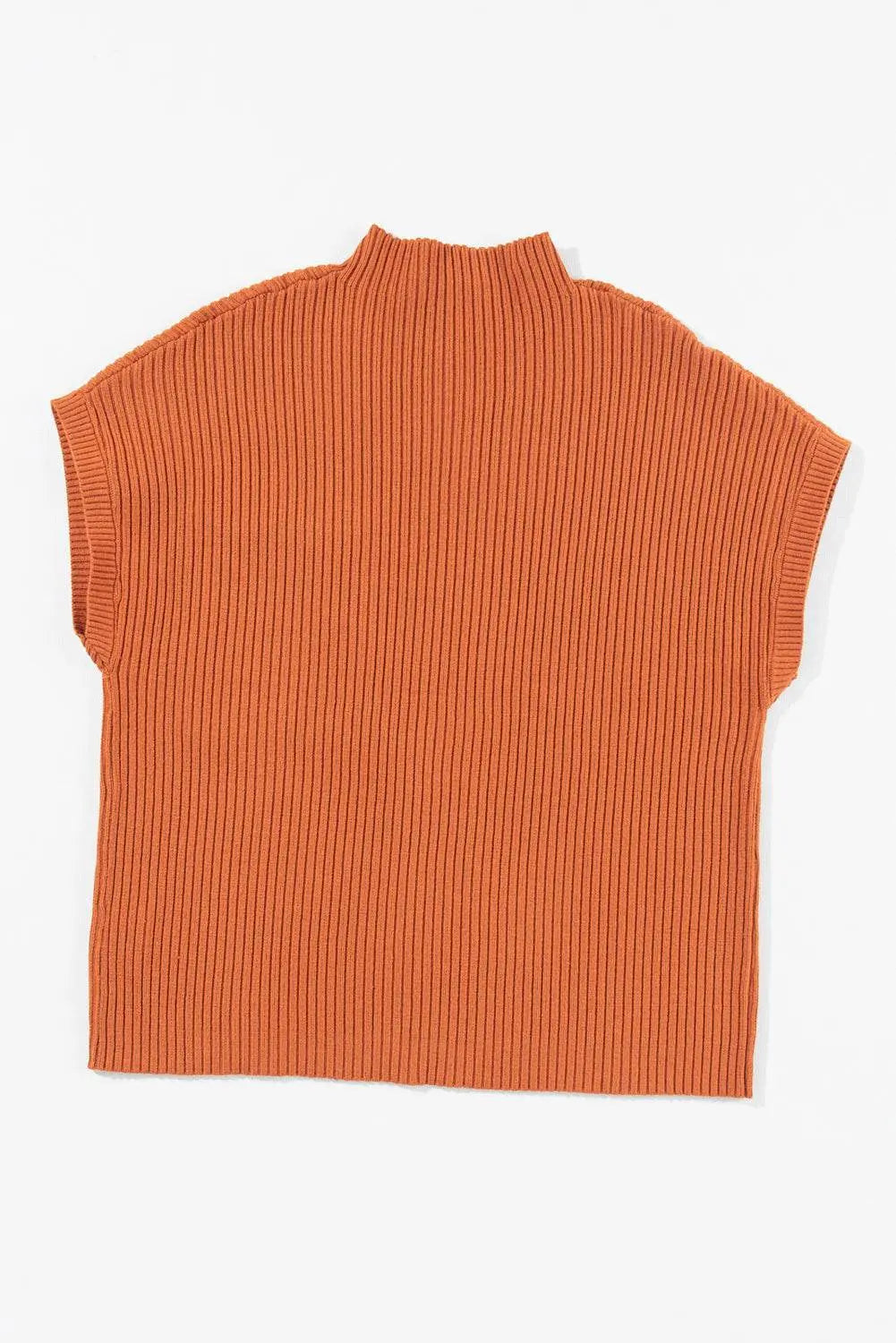 Oatmeal Patch Pocket Ribbed Knit Sweater - IVORYNN