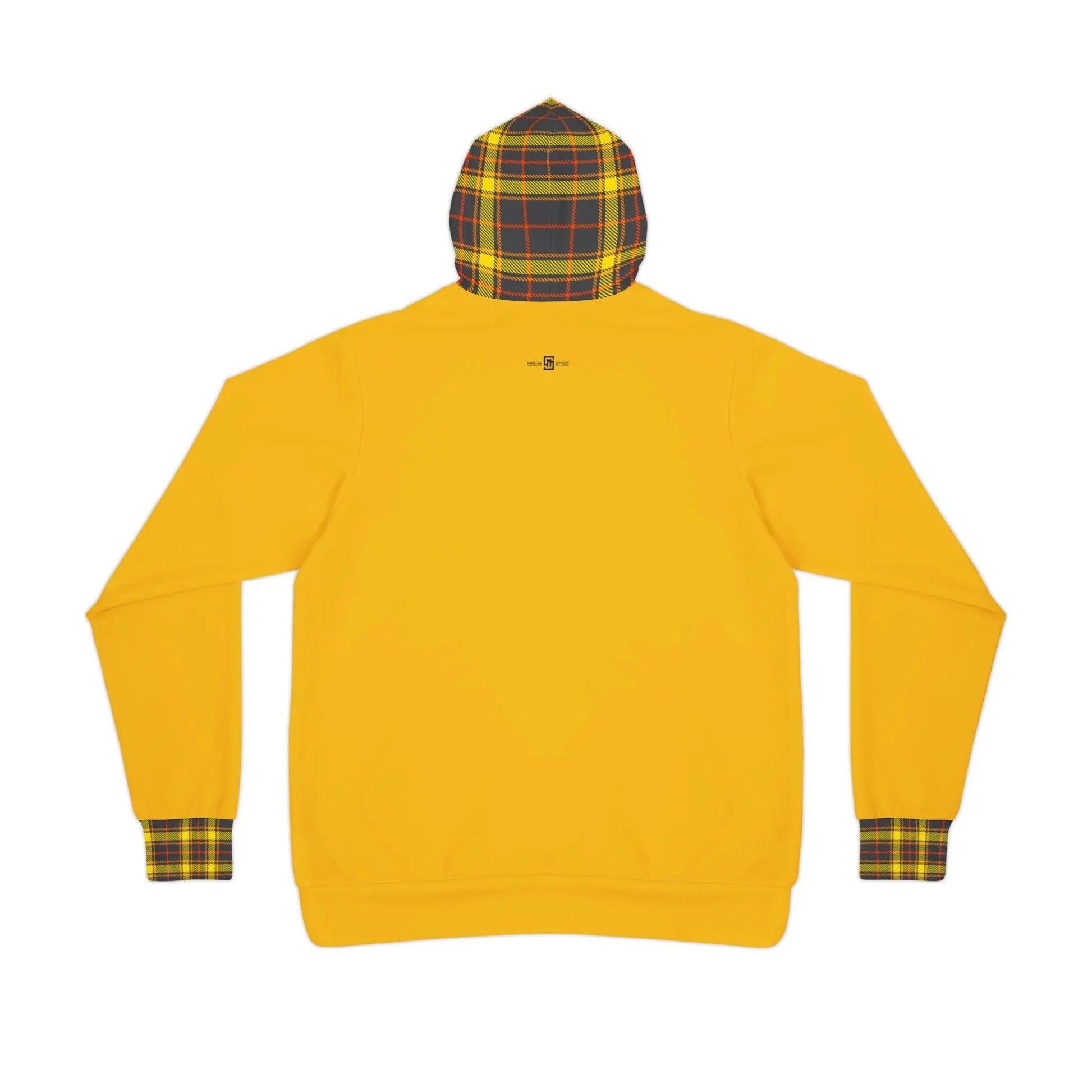 Orange Yellow Black Athletic Feldgrau Hoodie - IVORYNN