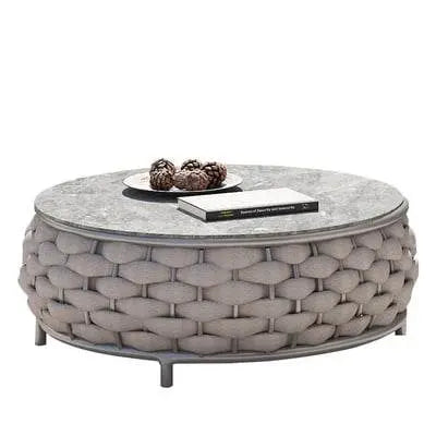 Outdoor Patio Lounge Sofa Coffee Table Set - IVORYNN