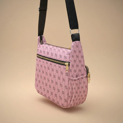 Pink Luxury Multi-pocket Crossbody Bag - IVORYNN