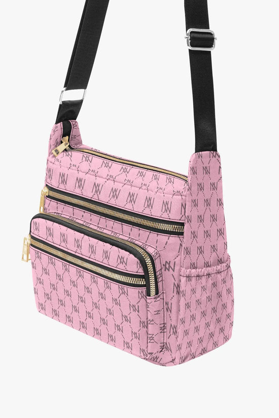 Pink Luxury Multi-pocket Crossbody Bag - IVORYNN