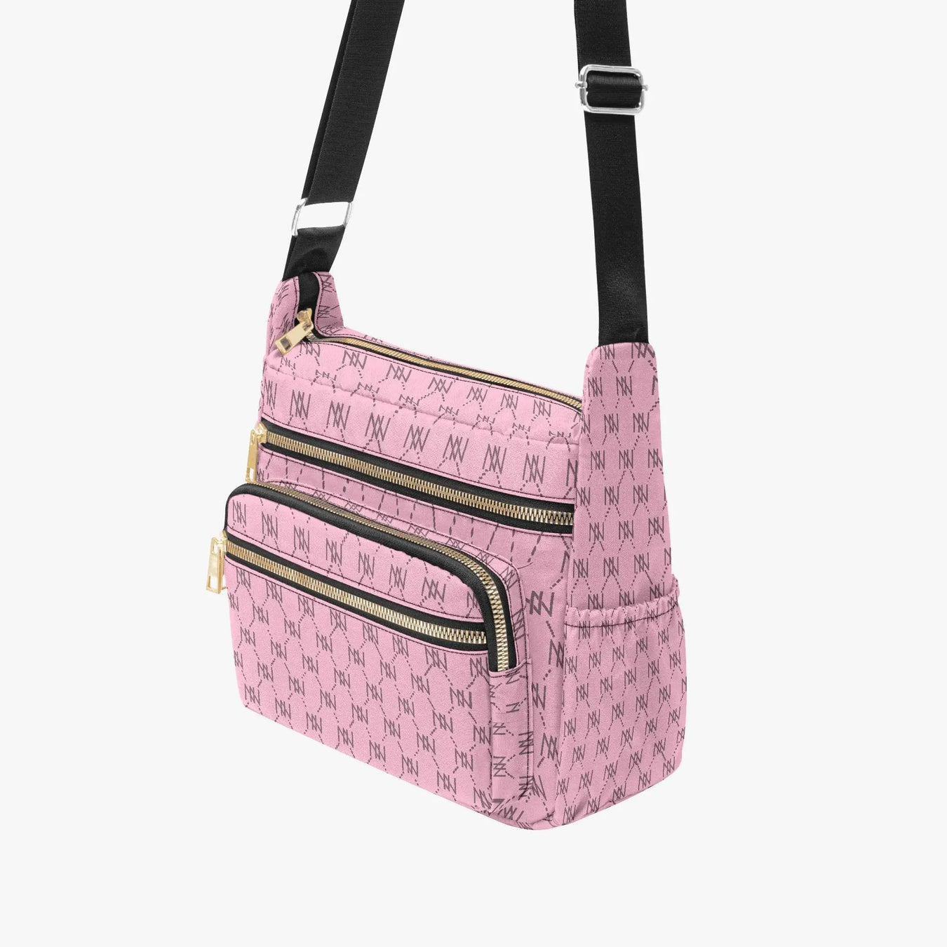 Pink Luxury Multi-pocket Crossbody Bag - IVORYNN