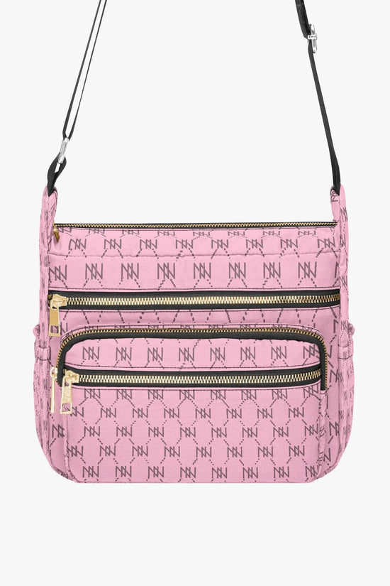 Pink Luxury Multi-pocket Crossbody Bag - IVORYNN