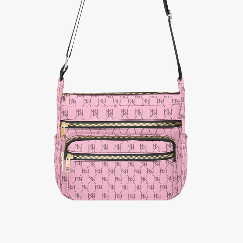 Pink Luxury Multi-pocket Crossbody Bag - IVORYNN