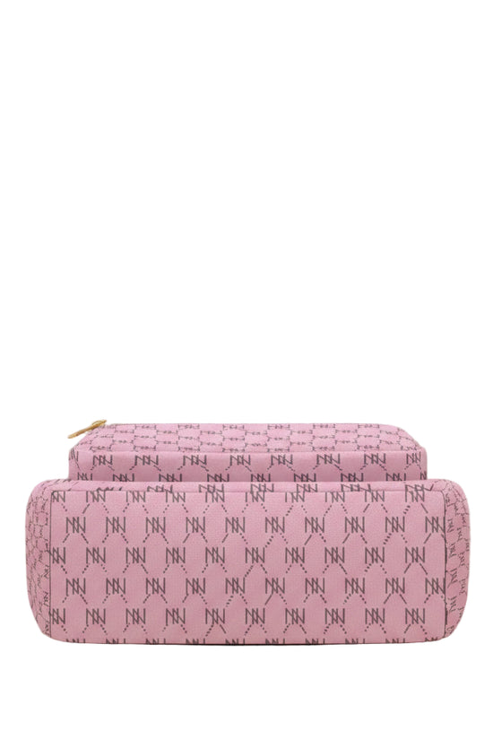 Pink Luxury Multi-pocket Crossbody Bag - IVORYNN