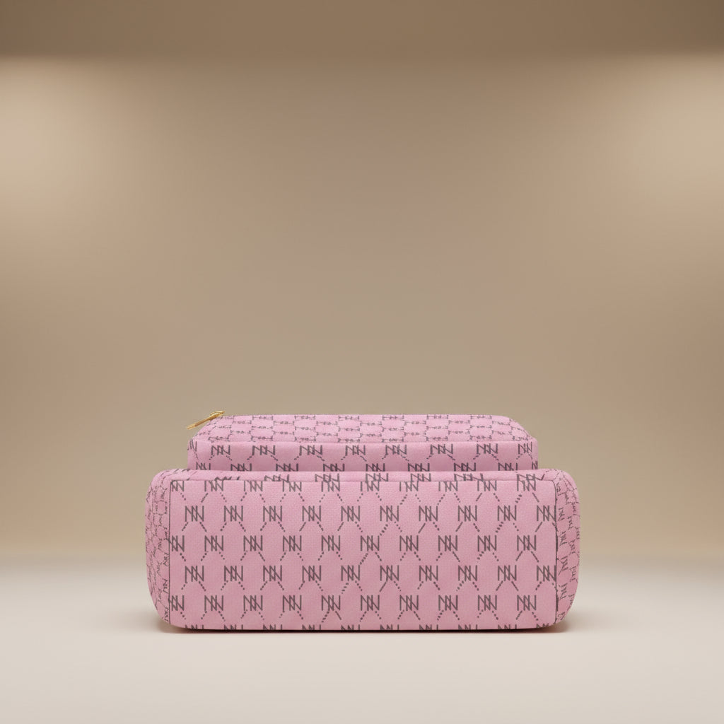 Pink Luxury Multi-pocket Crossbody Bag