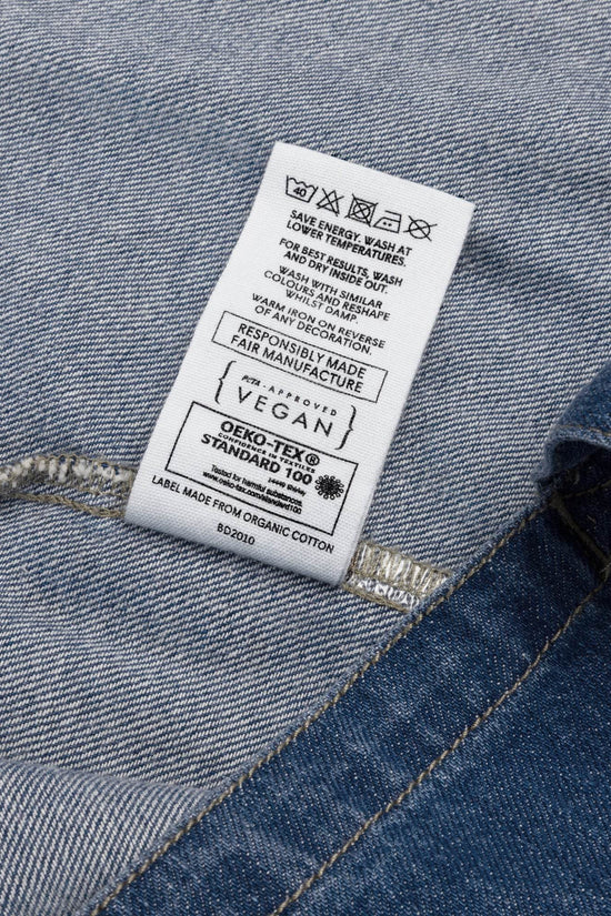 Pinky Look Organic denim tote bag - IVORYNN