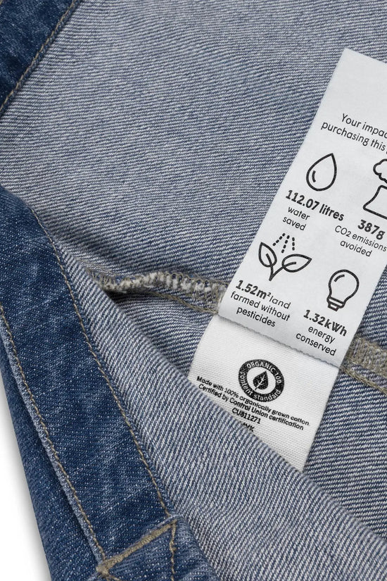 Pinky Look Organic denim tote bag - IVORYNN