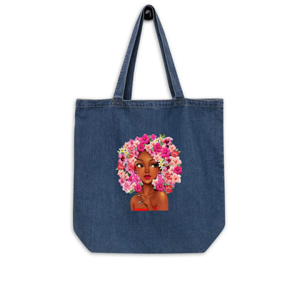 Pinky Look Organic denim tote bag - IVORYNN